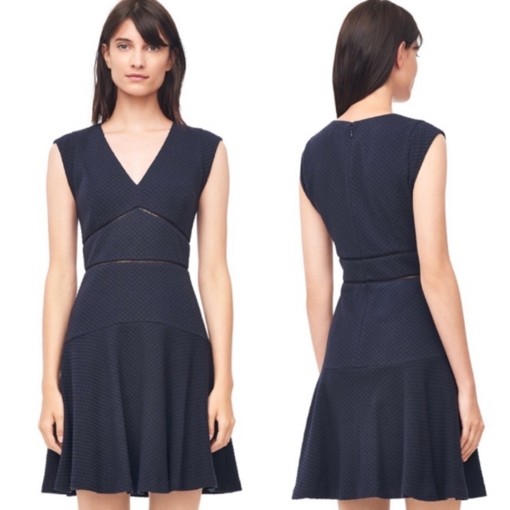 Rebecca Taylor navy “Taylor” dress View 2